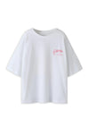 Name It Kid Girl Haima Lemon Print Tee, White