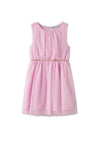 Name It Kid Girl Vabos Tulle Sleeveless Dress, Pink