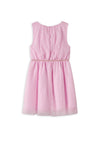 Name It Kid Girl Vabos Tulle Sleeveless Dress, Pink