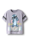 Name It Kid Girl Dymi Stitch Short Sleeve Tee, Lilac