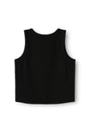 Name It Kid Girl Nakal Ribbed Tank Top, Black
