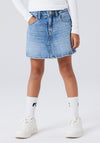 Name It Kid Girl Emma Denim Skort, Blue