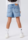 Name It Kid Girl Emma Denim Skort, Blue