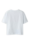 Name It Kid Girl Fahiraz Positive Short Sleeve Tee, White