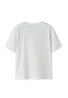 Name It Kid Girl Fahiraz Heart Short Sleeve Tee, White