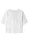 Name It Kid Girl Farinaz Strawberry Short Sleeve Tee, White