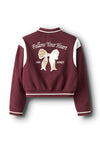 Name It Mini Girl Rivea Long Sleeve Cardigan, Wine