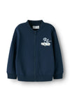 Name It Mini Boy Reiner Full Zip Sweater, Navy
