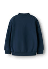 Name It Mini Boy Reiner Full Zip Sweater, Navy