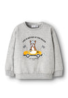 Name It Mini Boy Roval Long Sleeve Sweater, Grey