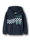 Name It Mini Boy Voltinus Full Zip Hoodie, Navy