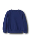 Name It Mini Girl Venus Long Sleeve Sweater, Navy