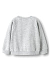 Name It Mini Girl Venus Long Sleeve Sweater, Grey