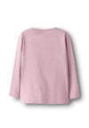 Name It Kid Girl Kerna Long Sleeve Top, Pink