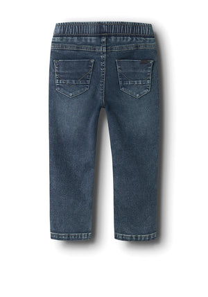 Name It Mini Boy Ryan Slim Sweat Jeans, Blue