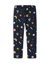 Name It Mini Girl Lauge Rainbow Hearts Legging, Navy