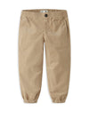 Name It Mini Boy Ben Barrel Cord Trouser, Beige