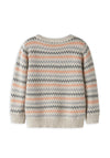 Name It Mini Boy Nino Long Sleeve Knit Sweater, Beige