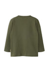 Name It Mini Boy Nick Construction Long Sleeve Top, Green