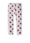 Name It Mini Girl Andrea Print Legging, Pink