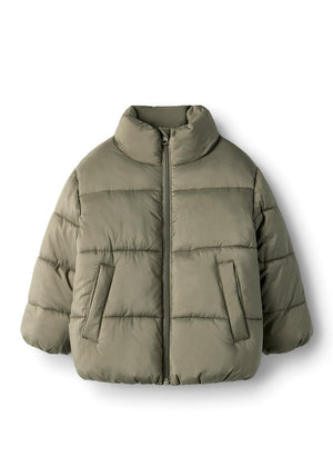 Name It Mini Boy Forty Padded Coat, Green