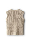 Name It Mini Boy Roman Knit Sleeveless Vest, Beige