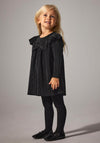 Name It Mini Girl Roisin Long Sleeve Glitter Dress, Black