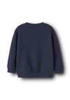 Name It Mini Boy Christmas Long Sleeve Sweater, Navy