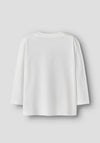 Name It Mini Boy Voto Long Sleeve Top, White