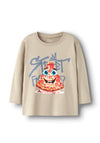 Name It Mini Boy Voto Long Sleeve Top, Beige