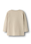 Name It Mini Boy Voto Long Sleeve Top, Beige