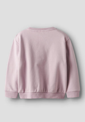Name It Mini Girl Sovea Long Sleeve Sweater, Lilac
