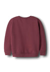 Name It Mini Girl Sovea Long Sleeve Sweater, Wine