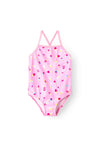 Name It Mini Girl Zille Ice Cream Swimsuit, Lilac Sachet
