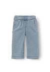Name It Mini Girl Bella Wide Leg Jean, Light Blue Denim