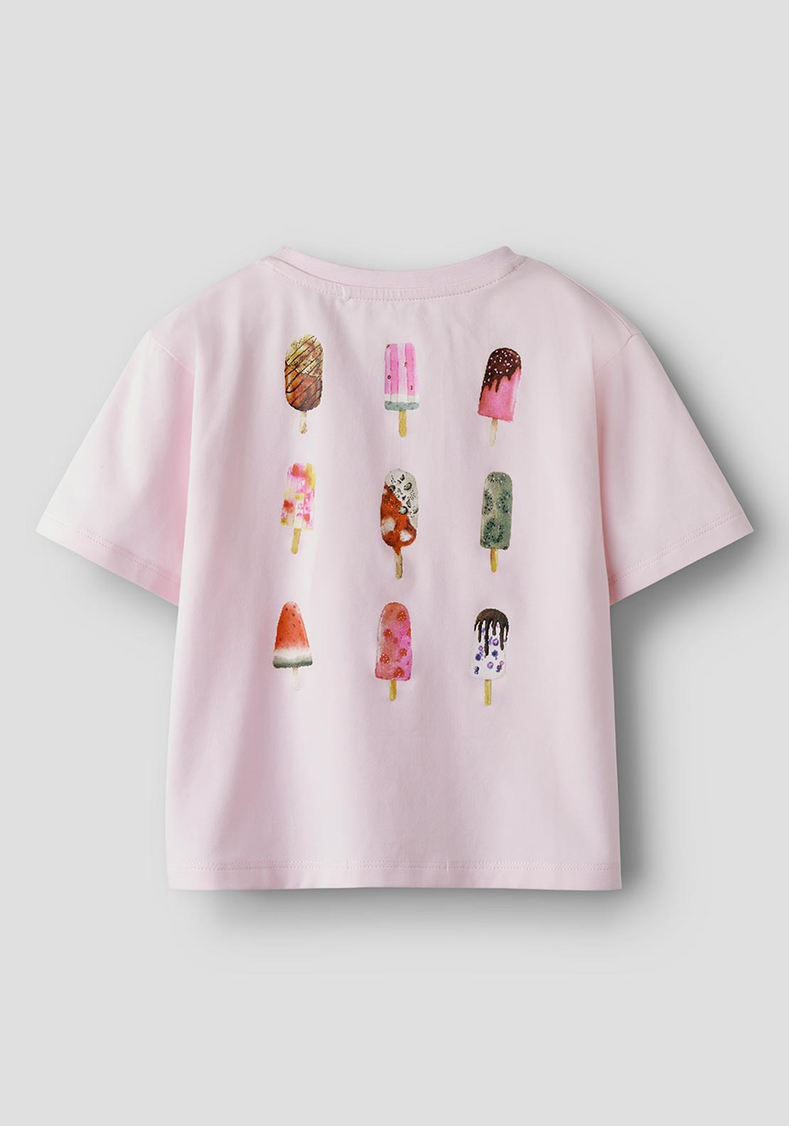 Name It Mini Girl Finina Short Sleeve Tee, Ballerina