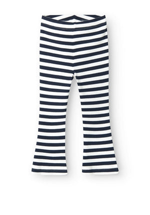 Name It Mini Girl Folisa Flared Pant, Navy