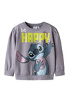 Name It Mini Girl Didi Stitch Long Sleeve Sweater, Lilac