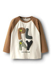Name It Mini Boy Tilaso Long Sleeve Top, Cream