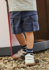 Name It Mini Boy Ben Cargo Short, Navy