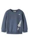 Name It Mini Boy Dace Space Long Sleeve Sweater, Navy