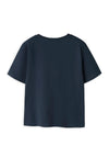 Name It Mini Boy Difus Space Teddy Short Sleeve Tee, Navy