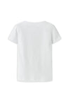 Name It Mini Girl Deppa Ballerina Short Sleeve Tee, White