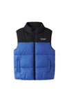 Name It Mini Boy Marble Padded Gilet, Blue