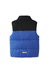 Name It Mini Boy Marble Padded Gilet, Blue