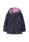 Name It Mini Girl Malta Softshell Coat, Navy