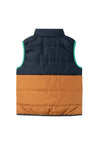 Name It Mini Boy My Lane Padded Vest, Dark Sapphire
