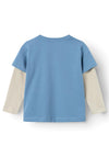 Name It Mini Boy Kekan Long Sleeve Top, Coronet Blue