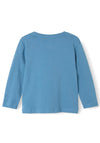 Name It Mini Boy Vagno Long Sleeve Top, Coronet Blue