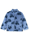 Name It Mini Boy Ricola Teddy Fleece, Flint Stone